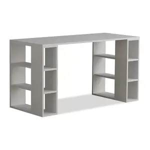119-000837 Биро Колмар  бела 140x60x75см