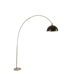 534LUN4247 Подна ламба Deve Boynu Mat Krom Lambader Retro 3 Başlıklı