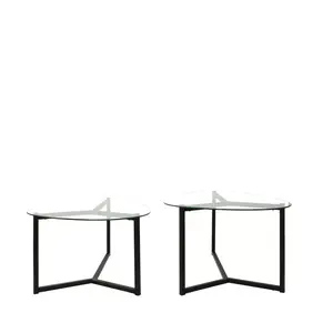 552NOS2222 Клуб маса Bellisimo - Black