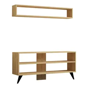 120-000536 Сет за дневна соба Prestige даб 120x29.6x50cm