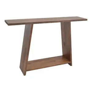 197-000056 Конзола Edgar природно борова дрво 30мм орев 139x29x90см