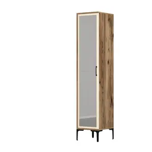 845HCT5406 Плакар Kumsal R - Walnut, Cream