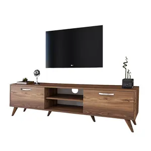 182-000003 ТВ комода Сабијан во орев 180x35x48,5cm