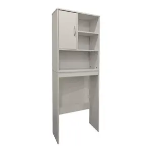 383-000003 Tazien мебел за бања шкаф за алишта бел