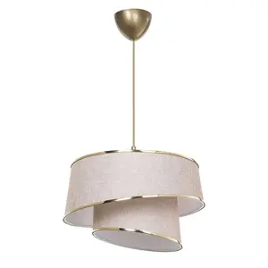 147-000077 Лустер PWL-1127 beige-brown-golden