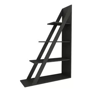 120-000491 Аголна полица за книги – модерн дизајн 100x30x150cm