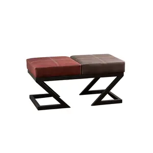 591GRC1113 Табуретка Brda - Anthracite, Claret Red