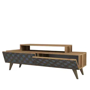 845HCT3019 Тв комода City - Walnut, Chalcedony