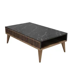 845HCT2853 Клуб Маса Milan - Walnut, Black
