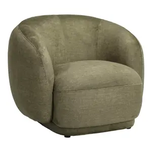 110-000118 Фотелја Freya маслинесто зелена зелена 93x87x76cm