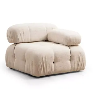 560ARE1438 Аголна фотеља Pengolodh Cream-Brown