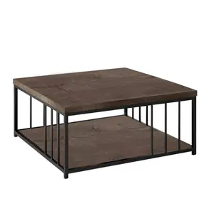 618BLY1138 Клуб Маса Zenn - Walnut, Black