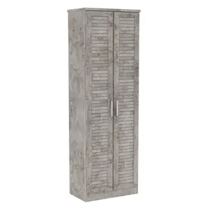 123-000199 Чевларник Sante – 21 пара – антички антрацит – 60x37x183cm