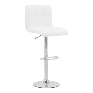 292-000021 Барски стол Remina Бел