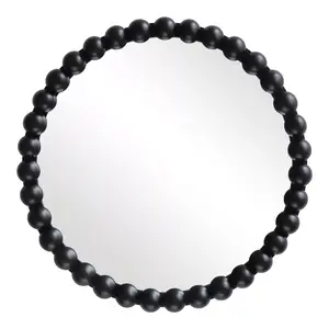 233-000040 Огледало Specio црна Φ60x4.5cm