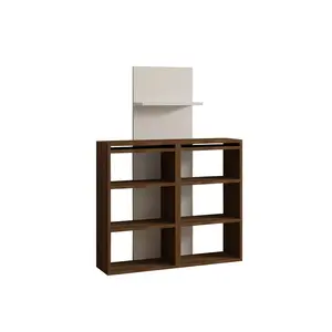 835PUQ3801 Биро Handy - Walnut, White