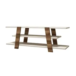 845HCT3039 Тв комода Flower - Walnut, Cream