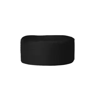 248FRN1318 Bean Bag Round Pouf - Black