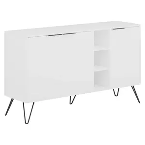 119-001133 Buffet Clara во бела боја 142x35.5x82cm