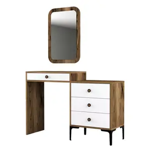 845HCT1209 Тоалетна маса Lizbon 544 - Walnut, White