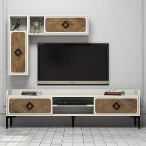 845HCT3075 ТВ Комода Samba - Cream