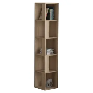 119-001144 Полица – колона Raphael Природно дрво 31,5x31,5x159cm