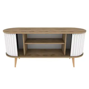 322RTC2183 Тв комода Stor - Oud Oak, White