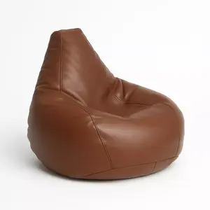 535PFT1174 Bean Bag Deri Armut - Brown