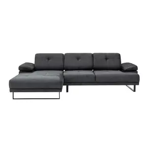 560ARE1219 Софа Mustang Small Left - Anthracite