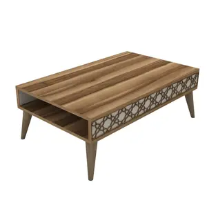845HCT2812 Клуб Маса City - Walnut, Cream