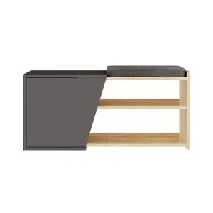 855DTE4406 Чевларник Fiona - Oak, Anthracite