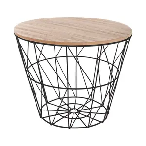 199-000097 Помошна маса JACOT Даб/Црна