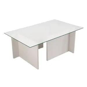 353NRD1108 Клуб маса Vetrino - Wooden White