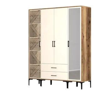 845HCT5466 Плакар Kumsal PTR - Walnut, Cream