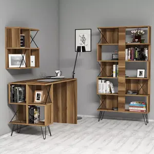 845HCT3830 Биро Extra 2 - Walnut