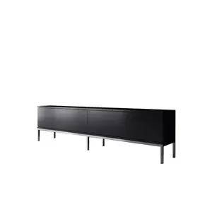618BLY1216 Тв комода Lord - Black, Silver