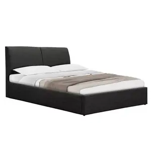 234-000010 Брачен кревет Violaine anthracite 160x200cm