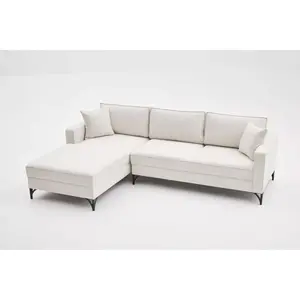 825BLC2803 Софа Berlin Left - Cream, Black