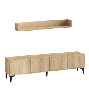 393MRD1124 Тв комода Primo - Sapphire Oak