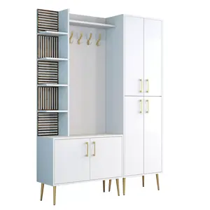 845HCT5525 Плакар за претсобје Viyana Da - White, Gold