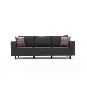 825BLC2729 Софа Kale Linen - Anthracite