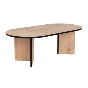 909NRD1113 Клуб маса Sable - Sapphire Oak, Black