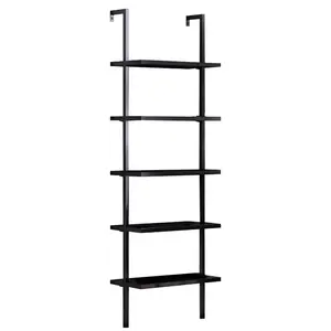 197-000066 Полица Harris црна 70x22x200 см