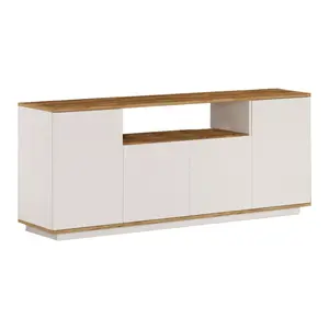 176-000137 Buffet Placefol меламин бело-природно 180x44.5x75cm