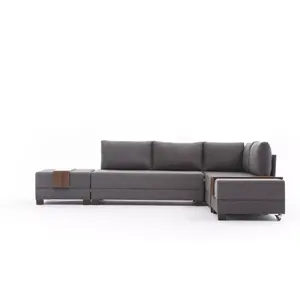 825BLC1004 Софа Fly Corner Sofa Bed Right- Brown