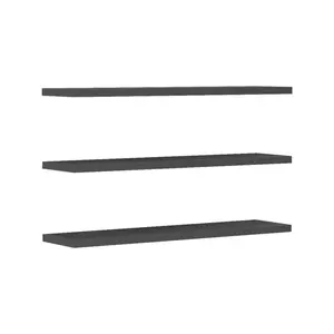 230-000053 Ѕидна полица Divar – сива 60x14.5x1.8cm