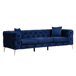 071-001353 PWF-0579 тросед Chesterfield сина ткаенина