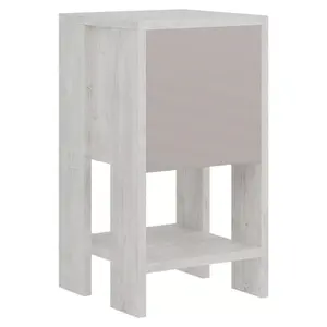 119-001134 Наткасна Ema бела Antique-мока 30x30x55cm