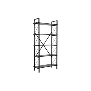 241NRD1338 Полица Elysian - Wood Black, Black