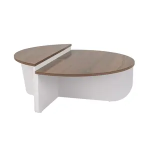 353NRD1120 Клуб маса Orion - Walnut, White